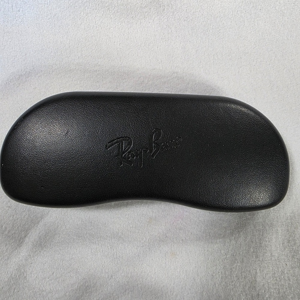 Ray Ban Sunglasses Protective Hard Case Clam Shell Aviator 7" Eyeglass Holder‎